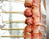 うずらベーコン串作り方4写真
