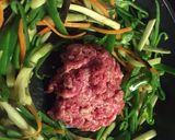 焼き肉のたれで簡単♪残り野菜の青椒肉絲作り方4写真