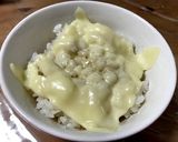 すぐ出来る究極のズボラ飯！だしチーズご飯作り方3写真
