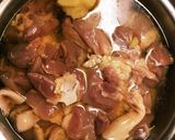 鶏もも肉 お酢と生姜でさっぱり煮作り方6写真