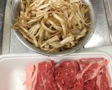 牛肉とゴボウの柳川風作り方1写真
