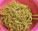 カレー焼そば作り方2写真