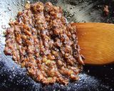 挽肉とグリーンピース・キーママタール作り方3写真