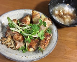 アスパラとえのきの肉巻き おろしソース作り方5写真