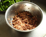 【農家のレシピ】ししとうとひき肉の炒め煮作り方1写真