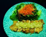 鶏もも肉のネギ塩レモン胡椒ソースがけ作り方6写真