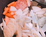 秋!根菜のけんちん汁作り方5写真