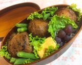 ガツンと!肉巻きおにぎり弁当作り方5写真