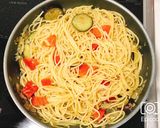 茄子とトマトの和風ペペロンチーノパスタ作り方9写真