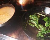 シンプル塩パスタ(ほうれん草プチトマト)作り方2写真