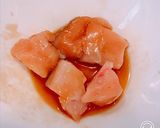 レンジで簡単！お弁当に、甘辛焼き鳥！作り方1写真