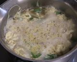 朝夕♪美味♪玉ねぎオクラのかきたま味噌汁作り方3写真