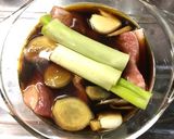電子レンジで豚の角煮作り方5写真
