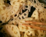簡単＊鯖缶とれんこんのシャキシャキ甘酢丼作り方2写真