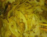 簡単＊鯖缶とれんこんのシャキシャキ甘酢丼作り方3写真