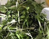 水菜塩こんぶサラダ作り方2写真
