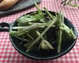 水菜塩こんぶサラダ作り方3写真