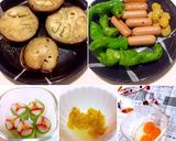 大皿で秋ワンプレート 敬老の日 お月見に作り方1写真