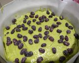 小豆甘納豆と抹茶の蒸しパン作り方3写真