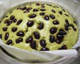 小豆甘納豆と抹茶の蒸しパン作り方4写真