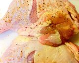 骨付き鶏もも肉の甘辛揚げ♪作り方1写真