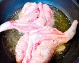 骨付き鶏もも肉の甘辛揚げ♪作り方2写真