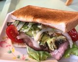 簡単挟むだけローストポークサンドイッチ作り方3写真