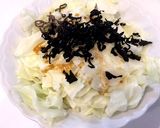 水切り不要！簡単キャベツとわかめのナムル作り方2写真
