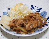 豚バラ梨ソース炒め♪梨ソースがからまる♪作り方6写真