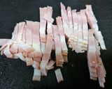 大根消費【大根とベーコンの塩こんぶ和え】作り方3写真