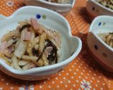 大根消費【大根とベーコンの塩こんぶ和え】作り方9写真