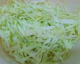 簡単☆キャベツと青じそのツナぽんサラダ作り方1写真