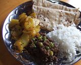 インドの薄焼きパン　チャパティ作り方8写真