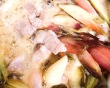 茗荷と豚肉の煮物♪こってり美味しい作り方4写真
