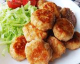 蓮根シャキシャキ♪豆腐入り鶏つくね作り方12写真