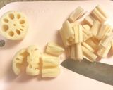 簡単♡れんこんのバリバリポン酢♪作り方1写真