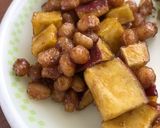 大豆とさつま芋のかりんとう揚げ ♪大和市作り方5写真