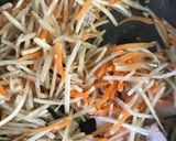 調味料2つ。うちのきんぴらごぼう♪作り方4写真