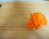 お弁当にも♡お月見にんじんのお揚げとじ作り方1写真
