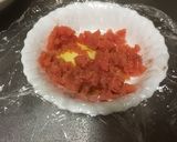 レンジで簡単辛子明太子クリームうどん作り方1写真