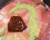 ヤーコンと完熟トマトでロールキャベツ作り方9写真