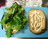 朝食に！全粒粉パンのサンドイッチ作り方3写真