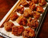 お手軽☆鶏のからあげの彩り野菜あんかけ作り方7写真