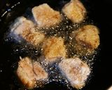 お手軽☆鶏のからあげの彩り野菜あんかけ作り方5写真