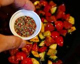 お手軽☆鶏のからあげの彩り野菜あんかけ作り方17写真