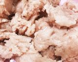 簡単✩.*˚ふわふわ肉団子風作り方1写真