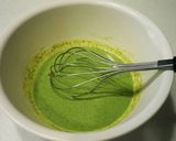 宇治抹茶コーヒープリン作り方5写真