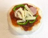 【小麦アレルギー対応】素焼おせんべいピザ作り方9写真