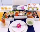 秋　お重　運動会 アフタヌーンティー風作り方1写真