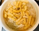 大根と油揚げの味噌汁作り方4写真
